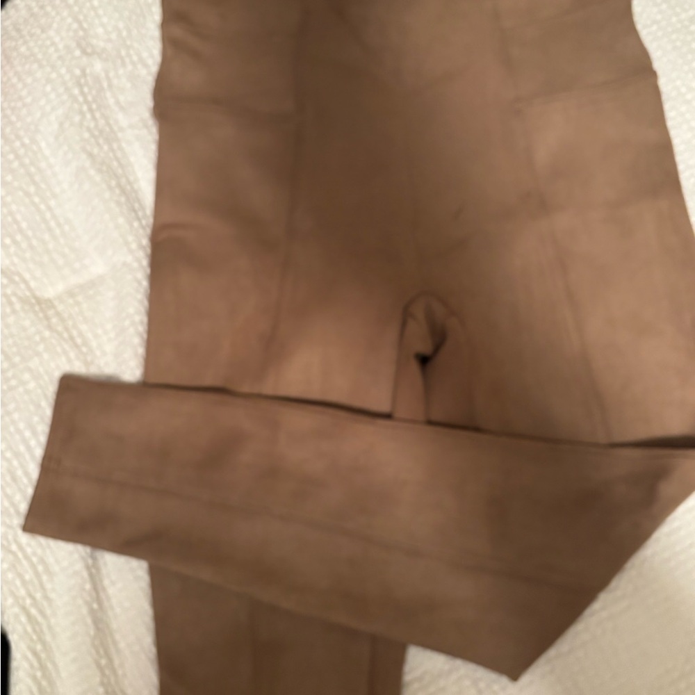 Spanx High-Waisted Faux Suede Leggings